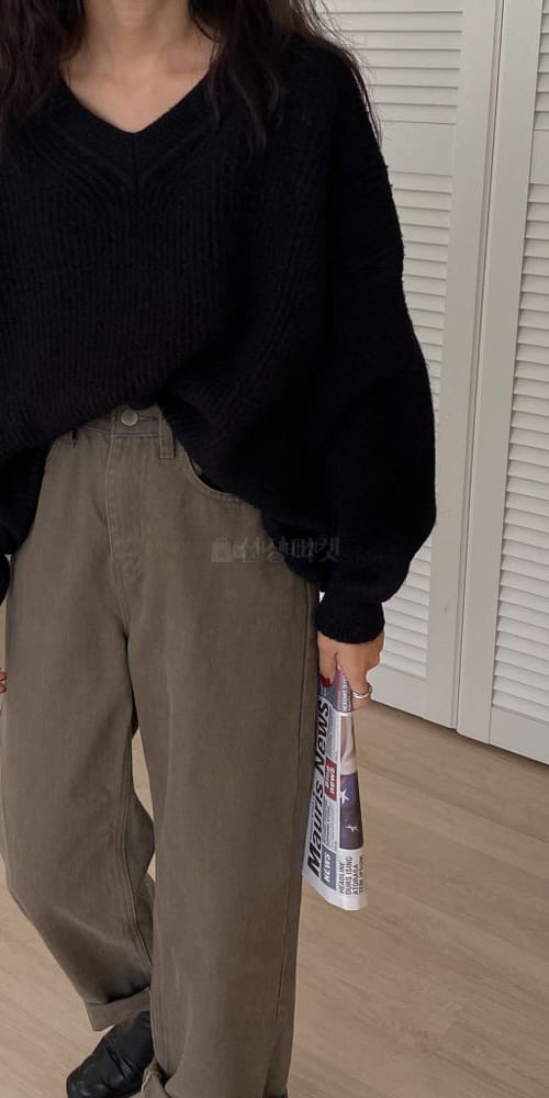 MANHATTAN - Korean Children Fashion - #Kfashion4kids - Dotom V Knit Tee - 2