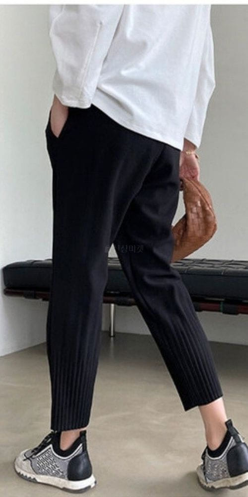 MERRY J - Korean Children Fashion - #Kfashion4kids - Bottom Wrinkle Jogger Pants