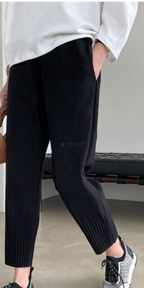 MERRY J - Korean Children Fashion - #Kfashion4kids - Bottom Wrinkle Jogger Pants - 2