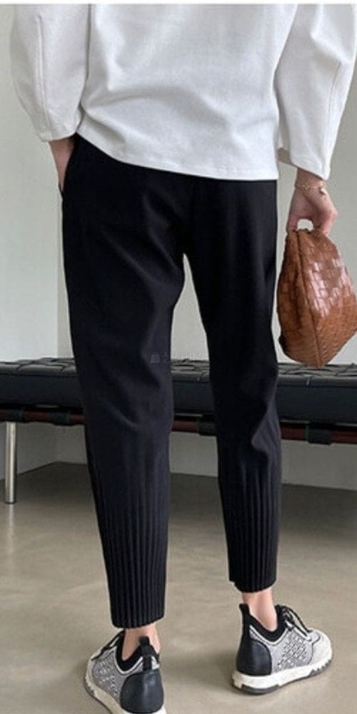 MERRY J - Korean Children Fashion - #Kfashion4kids - Bottom Wrinkle Jogger Pants - 4