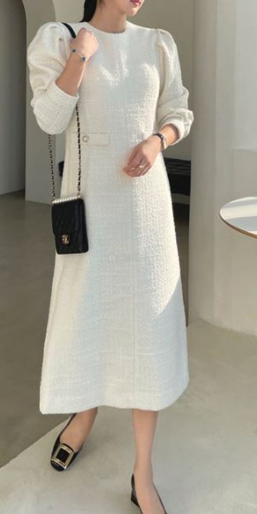 MERRY J - Korean Children Fashion - #Kfashion4kids - Party Twid One-piece - 4