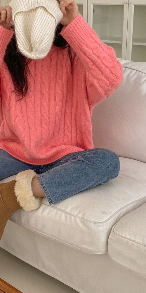 MICO - Korean Children Fashion - #Kfashion4kids - Momo Knit Tee - 3