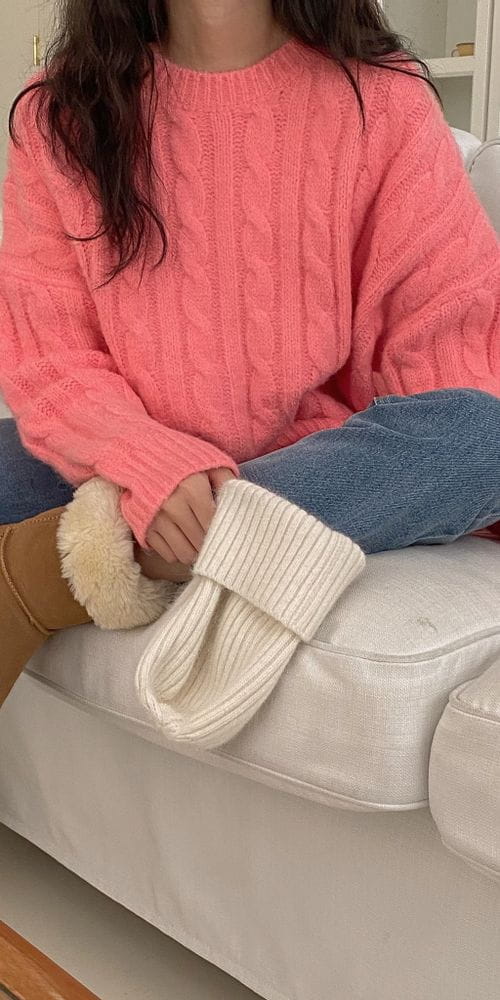 MICO - Korean Children Fashion - #Kfashion4kids - Momo Knit Tee - 4