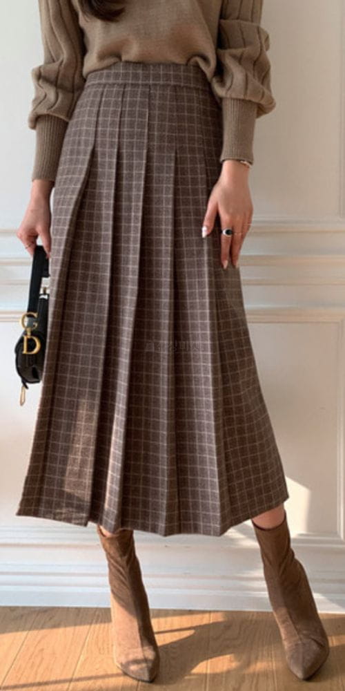 MICO - Korean Children Fashion - #Kfashion4kids - Line Skirt - 2