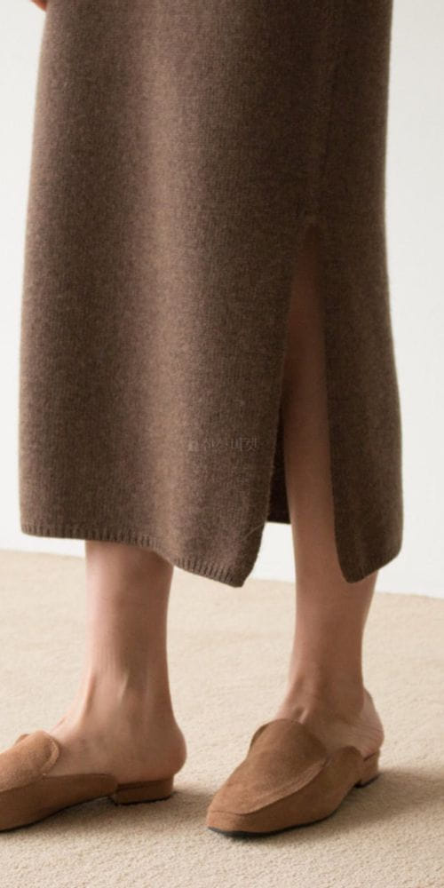 MOANI - Korean Children Fashion - #Kfashion4kids - Vins Cashmere Knit Skirt