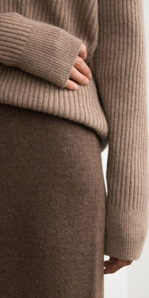 MOANI - Korean Children Fashion - #Kfashion4kids - Vins Cashmere Knit Skirt - 3