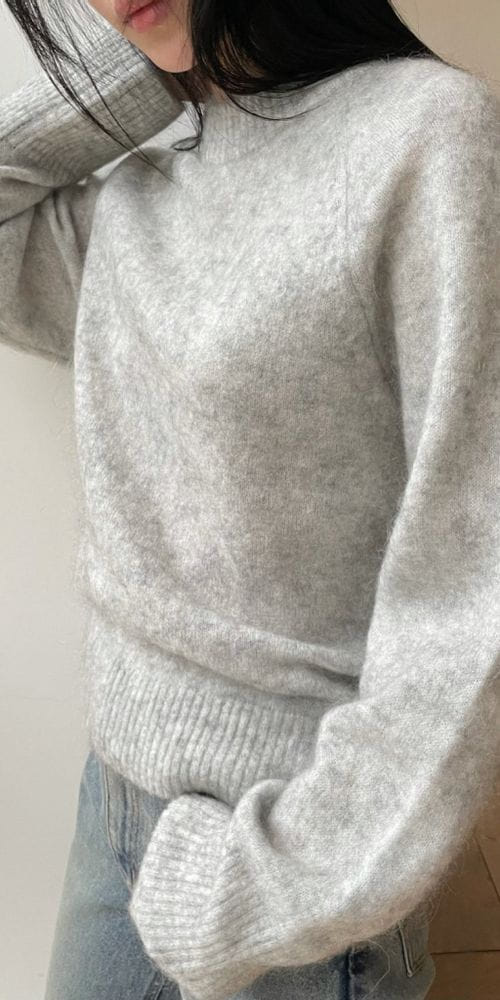 MOANI - Korean Children Fashion - #Kfashion4kids - Round Neck Knit - 4