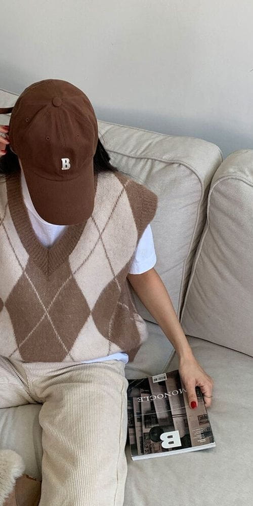 MOCHA - Korean Children Fashion - #Kfashion4kids - Brush Vest Knit Tee - 7