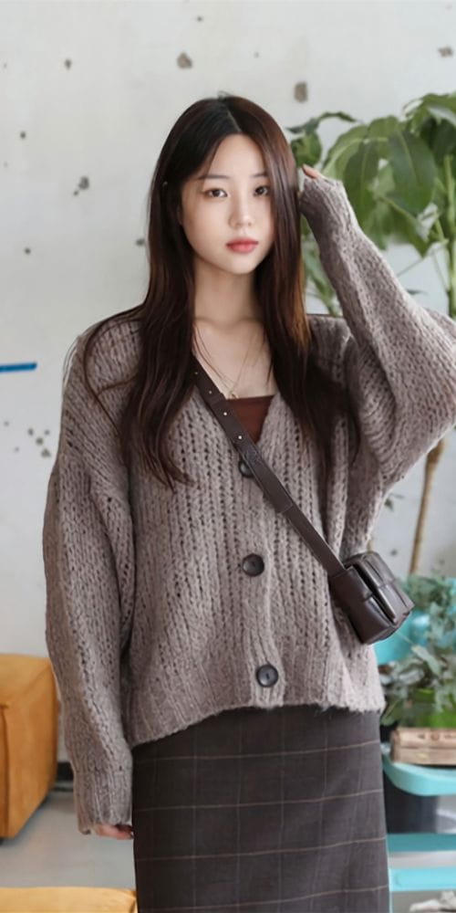 MOCHA - Korean Children Fashion - #Kfashion4kids - 3G Cozy Knit Tee - 4