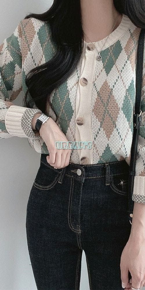MOCHA - Korean Children Fashion - #Kfashion4kids - Dia Crop Cardigan
