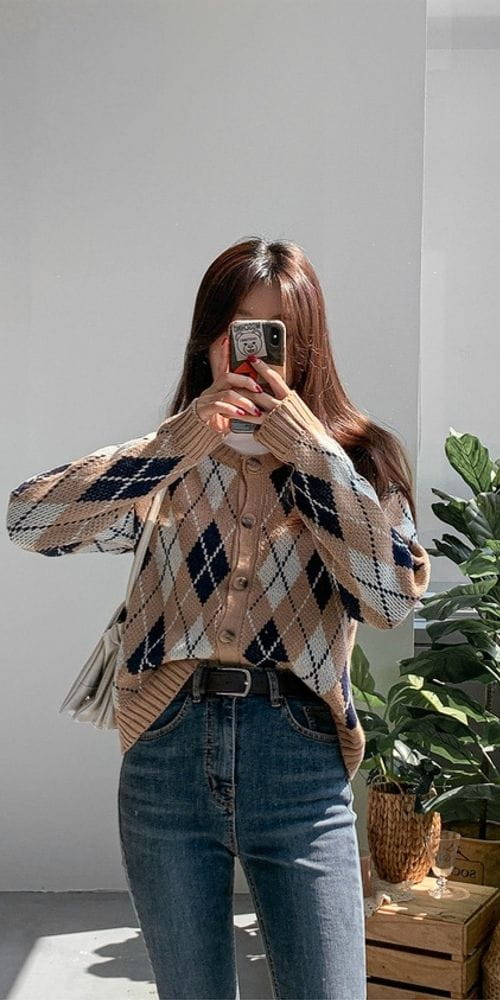 MOCHA - Korean Children Fashion - #Kfashion4kids - Dia Crop Cardigan - 5