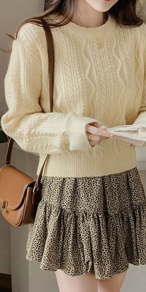 MOCHA - Korean Children Fashion - #Kfashion4kids - Clo Crop Knit Tee - 2