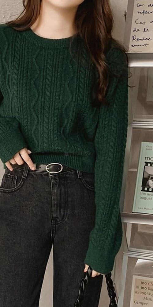 MOCHA - Korean Children Fashion - #Kfashion4kids - Clo Crop Knit Tee - 3