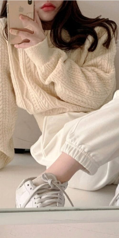 MOCHA - Korean Children Fashion - #Kfashion4kids - Clo Crop Knit Tee - 9