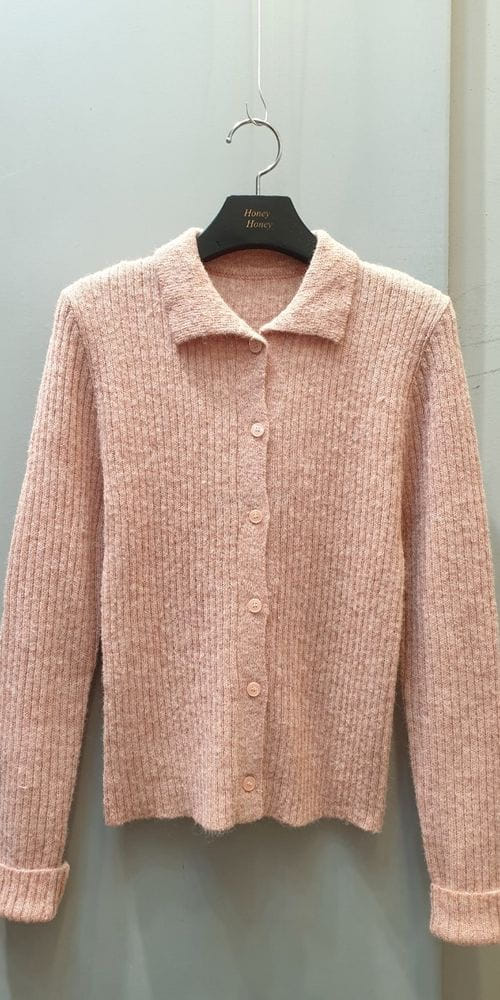 MOCHA - Korean Children Fashion - #Kfashion4kids - Towo Some Collar Tee