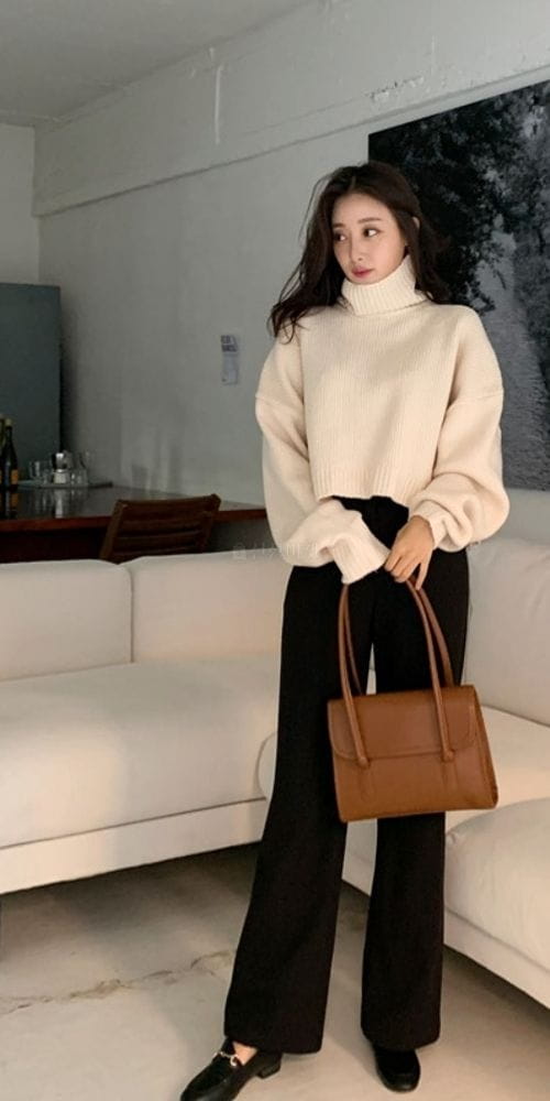 MOCHA - Korean Children Fashion - #Kfashion4kids - Puff Rib Knit Tee - 8