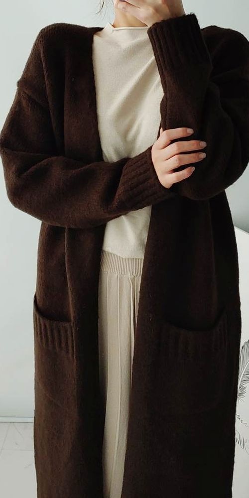MOCHA - Korean Children Fashion - #Kfashion4kids - 5G Big Cardigan - 2