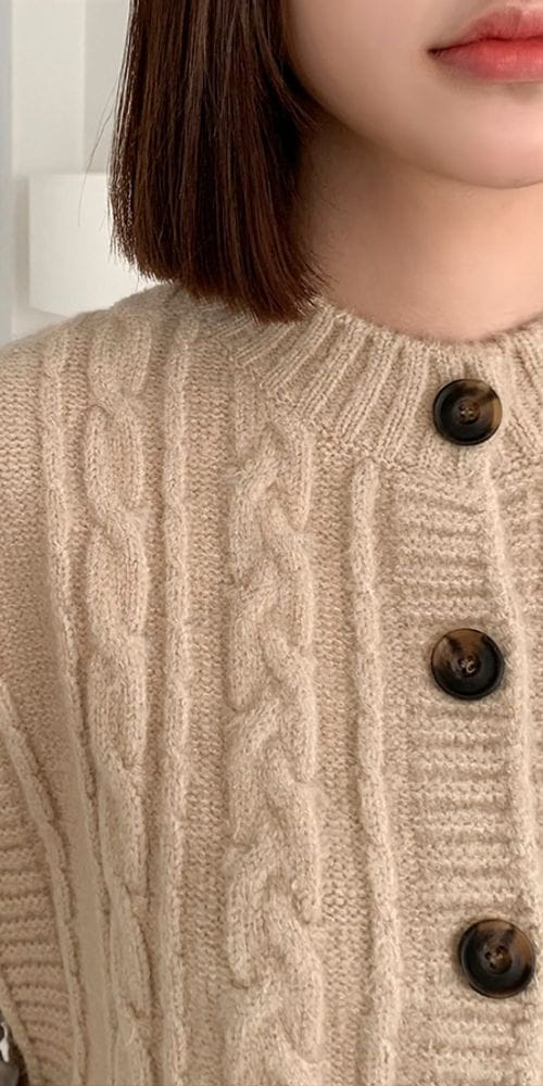 MOCHA - Korean Children Fashion - #Kfashion4kids - Mochi Twist Vest - 6