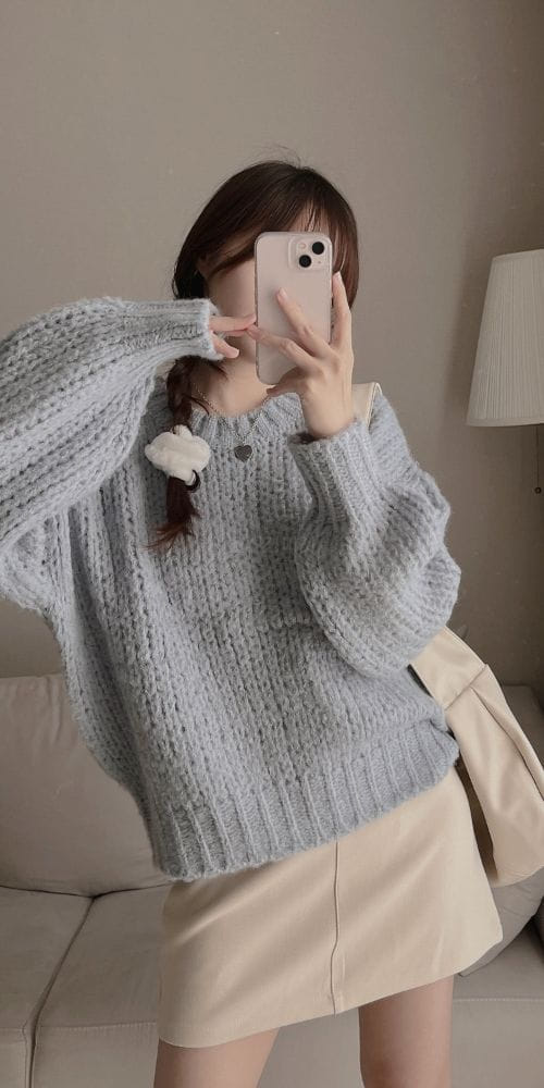 MOCHA - Korean Children Fashion - #Kfashion4kids - 3G Wink Knit Tee - 5
