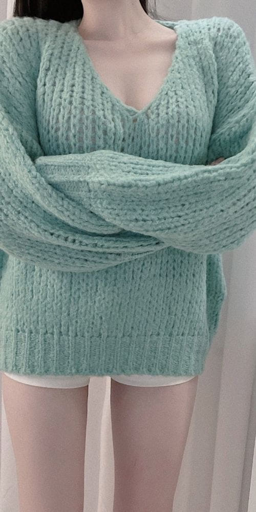 MOCHA - Korean Children Fashion - #Kfashion4kids - 3G Tar Tar Knit Tee - 3
