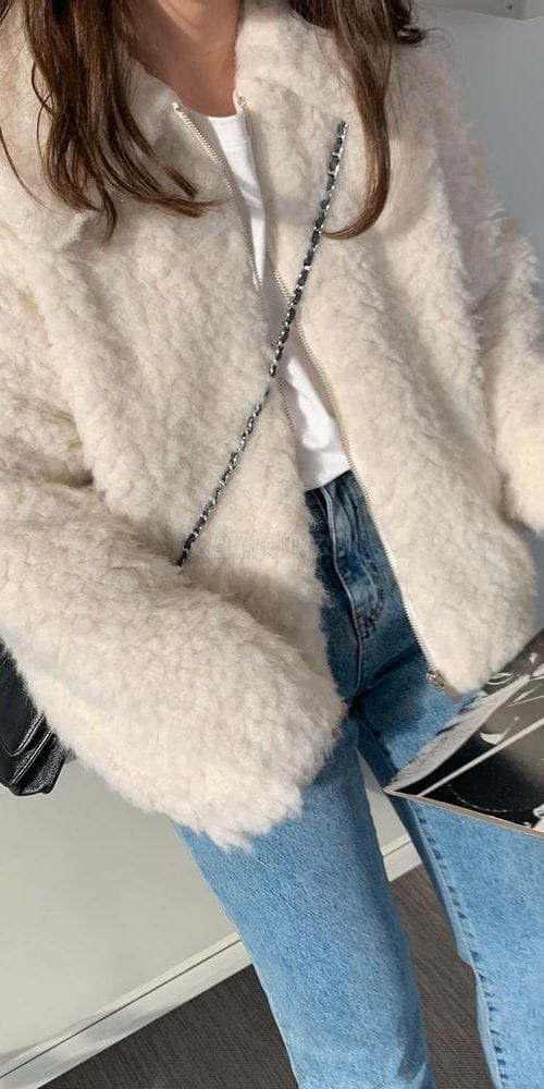 MOI - Korean Children Fashion - #Kfashion4kids - Cloud Dumble Zip-up Jumper - 4