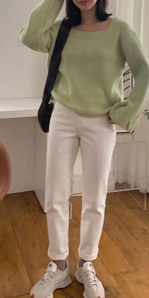 MOI - Korean Children Fashion - #Kfashion4kids - Hazzi Square Knit Tee - 4