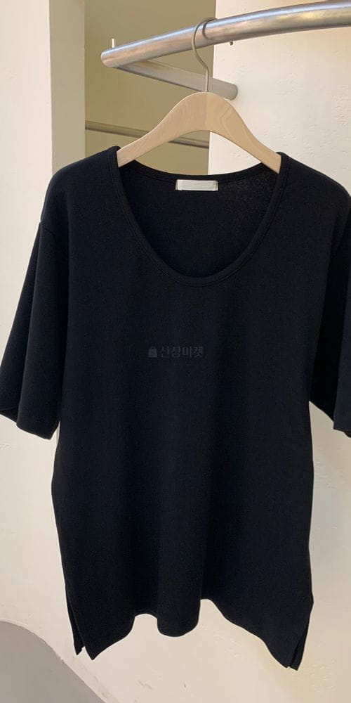 MOI - Korean Children Fashion - #Kfashion4kids - Span U Neck Tee - 3
