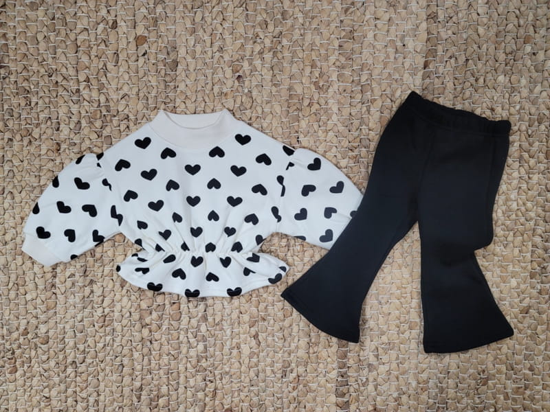 MORAN - Korean Children Fashion - #Kfashion4kids - Lovely Top Bottom Set - 3
