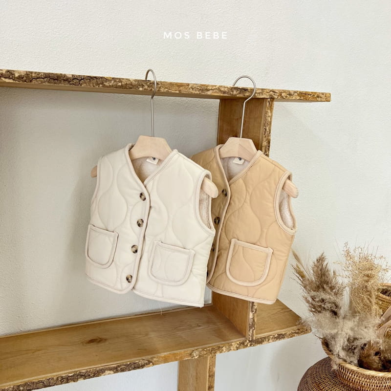 MOS BEBE - Korean Children Fashion - #Kfashion4kids - Quilting Vest - 10