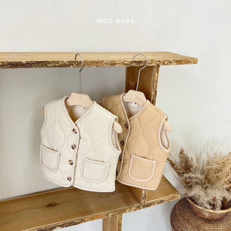 MOS BEBE - Korean Children Fashion - #Kfashion4kids - Quilting Vest - 11