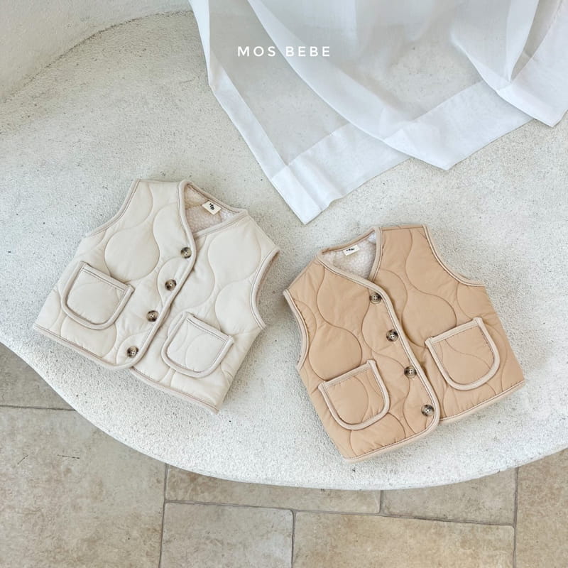 MOS BEBE - Korean Children Fashion - #Kfashion4kids - Quilting Vest - 12