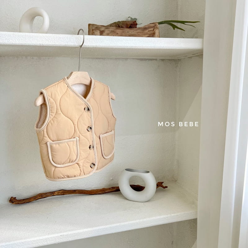 MOS BEBE - Korean Children Fashion - #Kfashion4kids - Quilting Vest - 6
