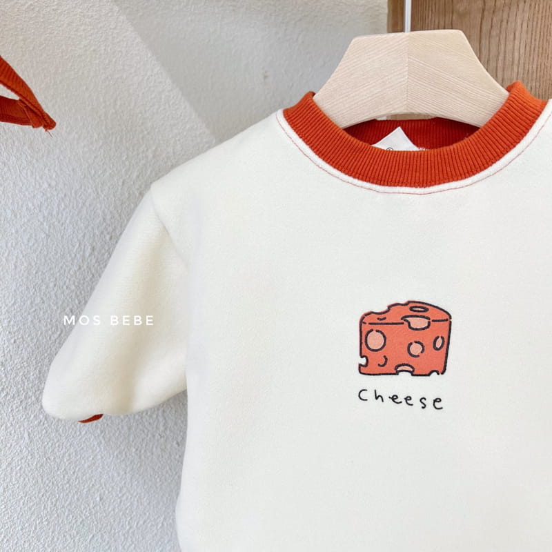 MOS BEBE - Korean Children Fashion - #Kfashion4kids - Cheese Bodysuit with Bonnet - 4