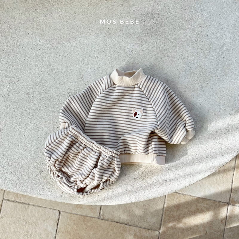 MOS BEBE - Korean Children Fashion - #Kfashion4kids - Puppy Top Bottom Set - 3