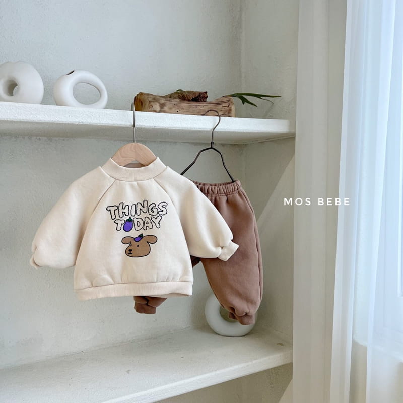 MOS BEBE - Korean Children Fashion - #Kfashion4kids - Thinks Top Bottom Set - 10