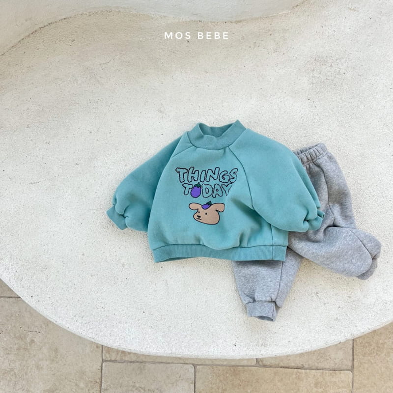 MOS BEBE - Korean Children Fashion - #Kfashion4kids - Thinks Top Bottom Set - 2