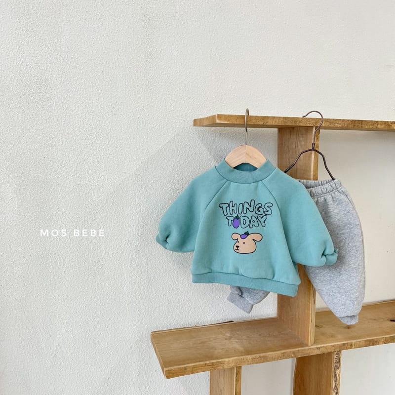 MOS BEBE - Korean Children Fashion - #Kfashion4kids - Thinks Top Bottom Set - 7