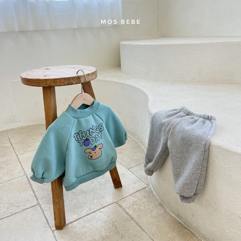 MOS BEBE - Korean Children Fashion - #Kfashion4kids - Thinks Top Bottom Set - 9