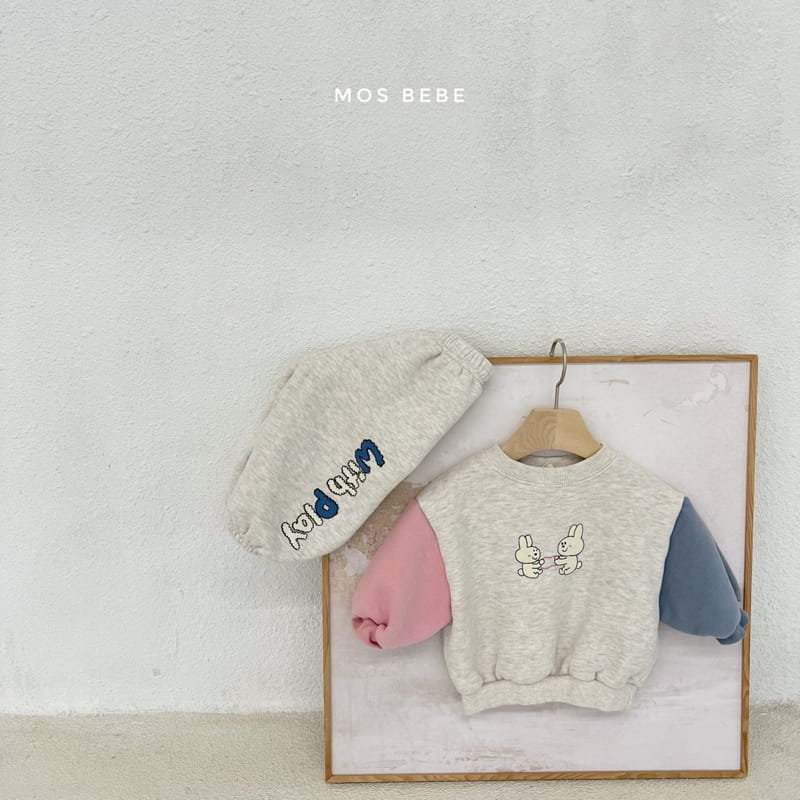 MOS BEBE - Korean Children Fashion - #Kfashion4kids - Play Top Bottom Set - 12