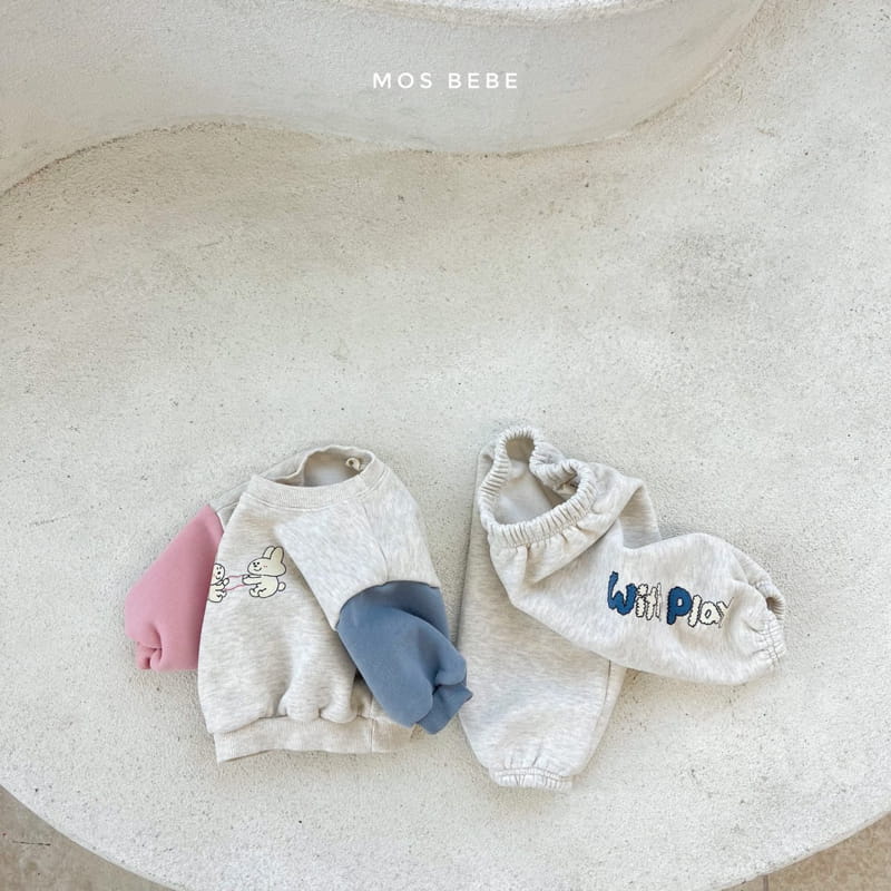 MOS BEBE - Korean Children Fashion - #Kfashion4kids - Play Top Bottom Set - 4