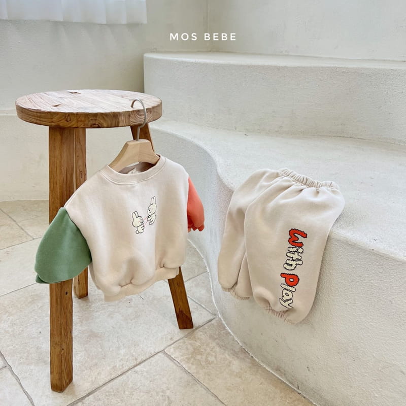 MOS BEBE - Korean Children Fashion - #Kfashion4kids - Play Top Bottom Set - 5