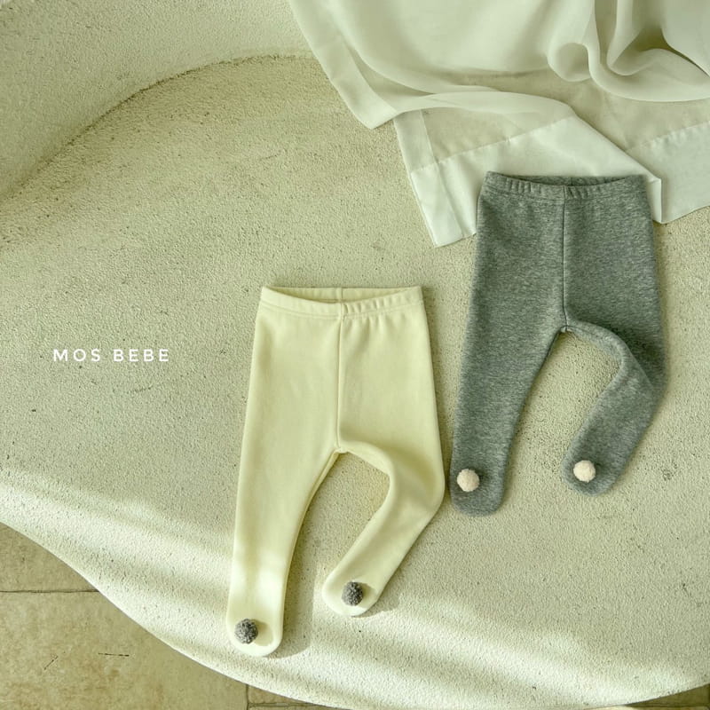 MOS BEBE - Korean Children Fashion - #Kfashion4kids - Bell Foot Leggings - 6