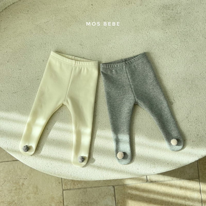 MOS BEBE - Korean Children Fashion - #Kfashion4kids - Bell Foot Leggings - 9