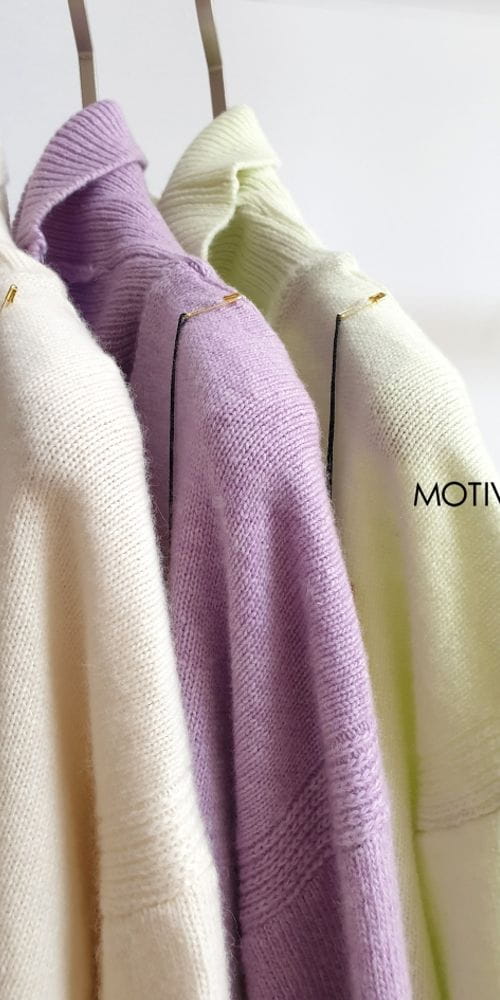 MOTIVE - Korean Children Fashion - #Kfashion4kids - Cash Sweat Turtleneck Knit Tee - 9