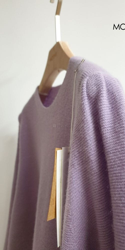 MOTIVE - Korean Children Fashion - #Kfashion4kids - Illy Angdo Round Knit Tee - 5