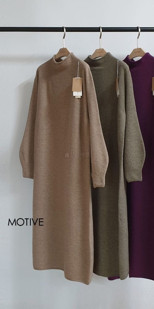 MOTIVE - Korean Children Fashion - #Kfashion4kids - Whole Gament Noel Button One-piece - 6