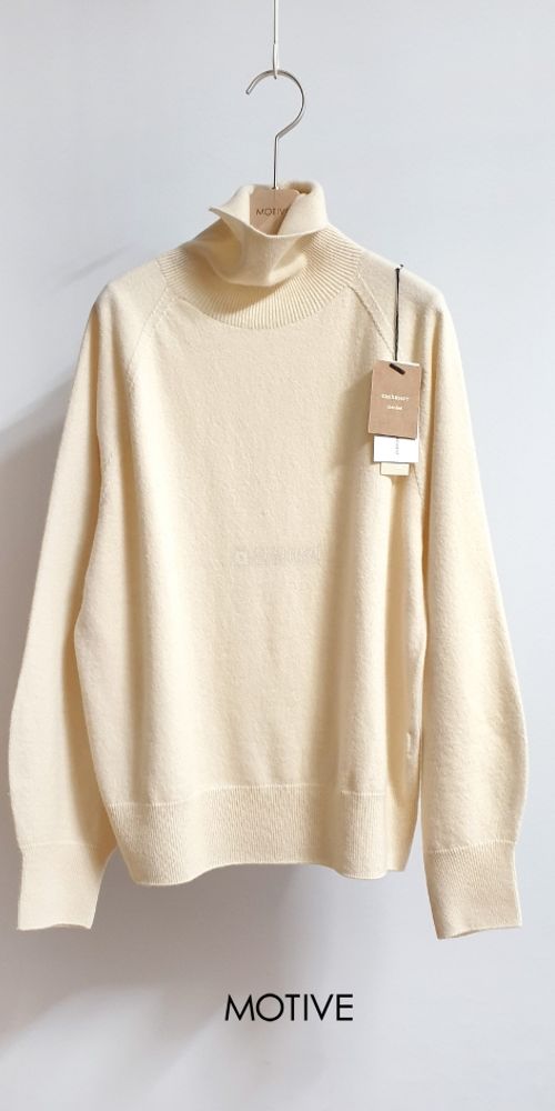MOTIVE - Korean Children Fashion - #Kfashion4kids - Whole Gament Monica Turtleneck Knit Tee - 8