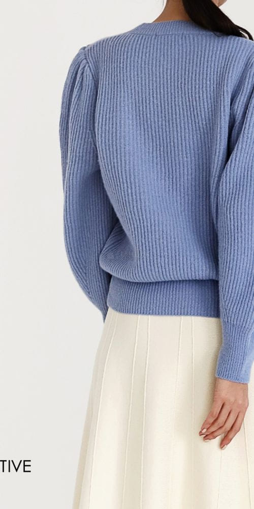 MOTIVE - Korean Children Fashion - #Kfashion4kids - Alpaca Rich Puff Knit Tee