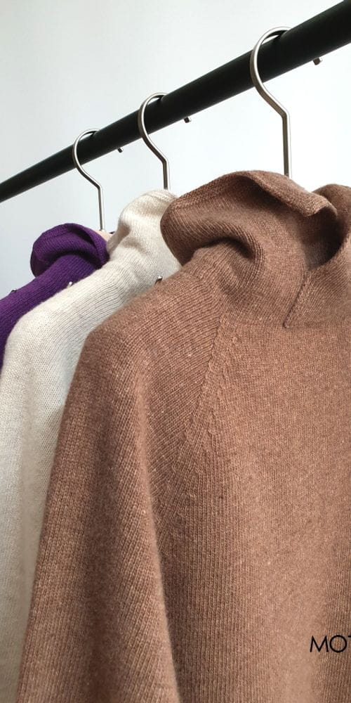 MOTIVE - Korean Children Fashion - #Kfashion4kids - Whole Gament Balren Slit Turtleneck - 2