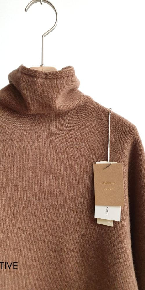 MOTIVE - Korean Children Fashion - #Kfashion4kids - Whole Gament Balren Slit Turtleneck - 3